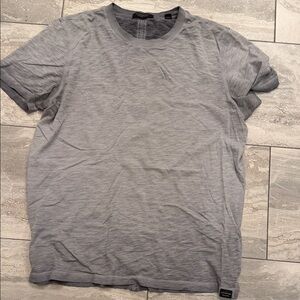 Scotch & Soda Light Gray Short Sleeve Tee